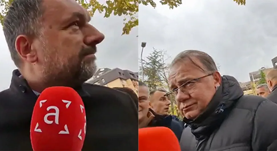 Новинар АТВ-а питао Конаковића и Никшића: Јесте ли дошли да провоцирате - они побјегли
