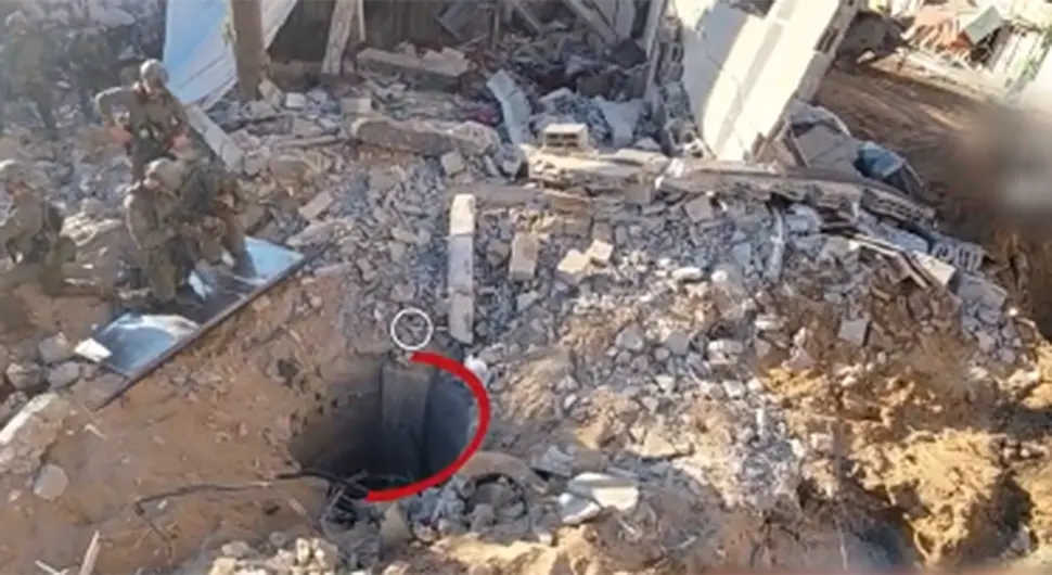 Израел објавио снимак: Показали тунел испод болнице
