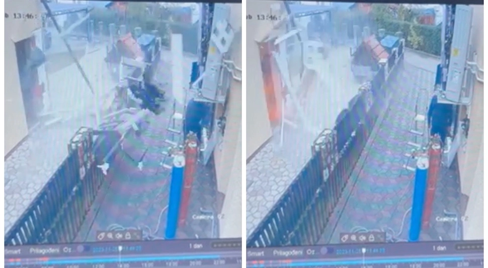 U kući eksplodirala plinska boca, radnici čudom preživjeli! (Video)