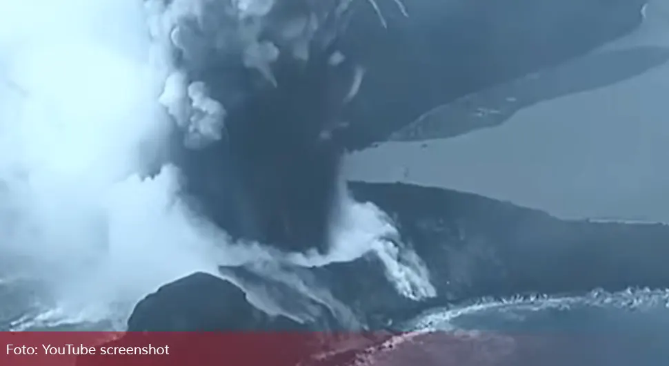 Ovo se ne viđa često: Kamere zabilježile eksplozivnu erupciju vulkana