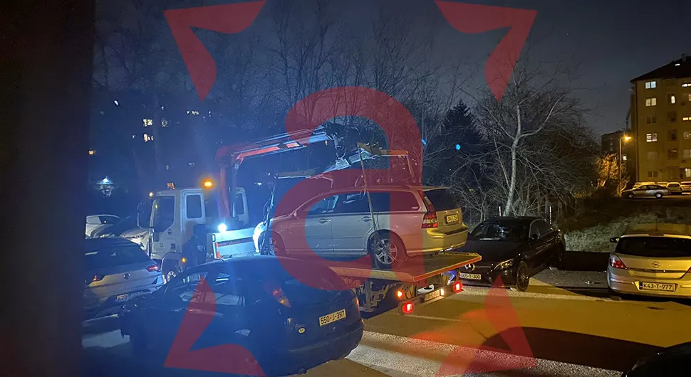 ATV na mjestu događaja: Pauk odvozi auto uhapšene zbog svirepog ubistva
