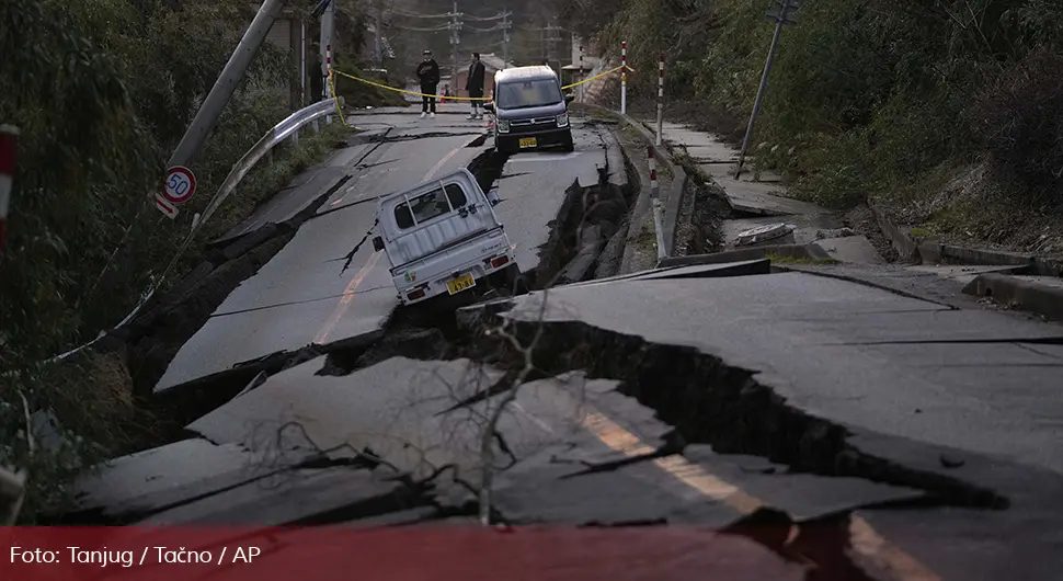 Разорни земљотрес у Јапану помјерио тло за више од метар