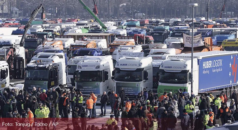 Prevoznici iz Srpske danima blokirani na njemačkim putevima
