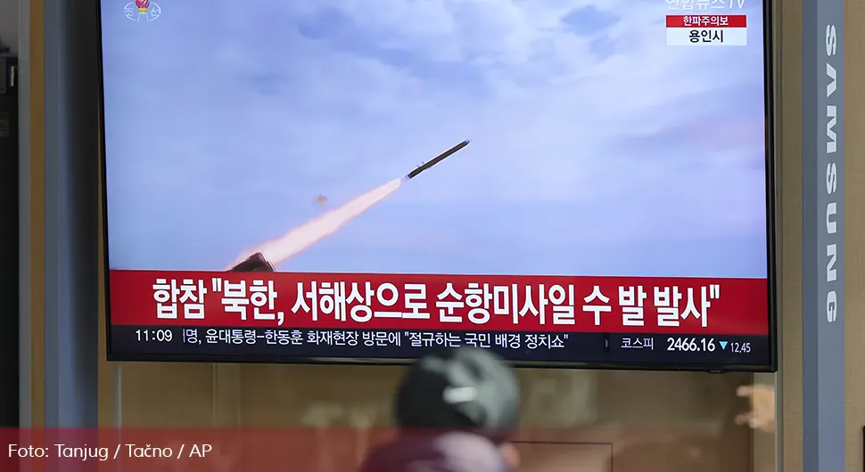 Pjongjang ispalio tri balističke rakete