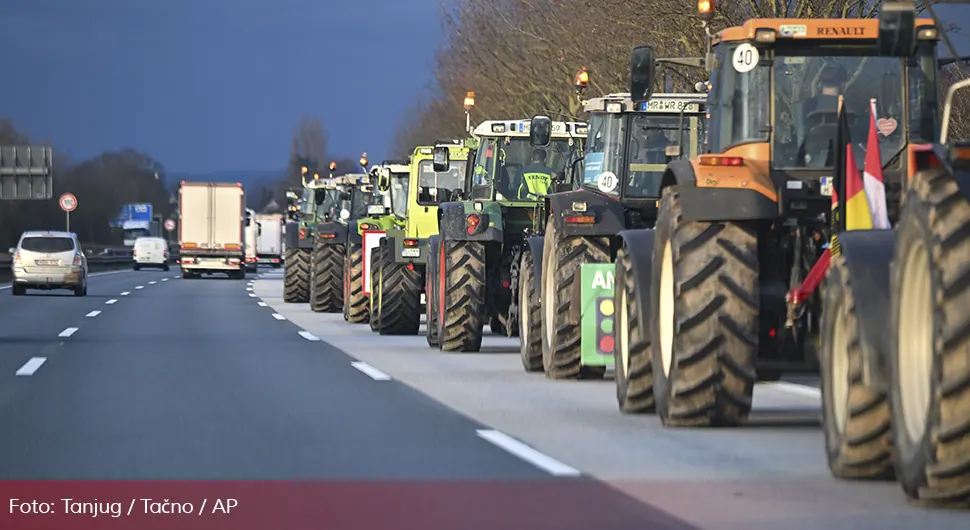Poljoprivrednici i dalje blokiraju ceste širom Njemačke