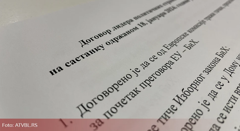 ATV u posjedu dokumenta: Ovo su dogovorili SNSD, HDZ BiH i 