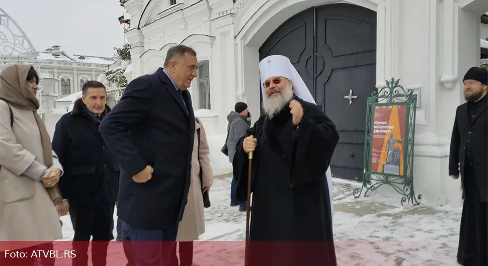 Dodik posjetio crkvu i džamiju u Kazanju