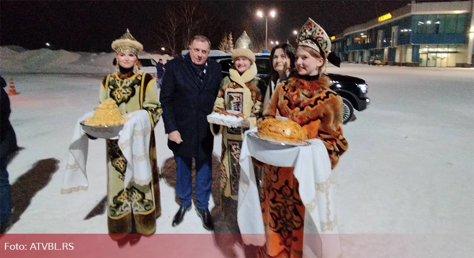 Dodik u Kazanju: Upriličen srdačan doček