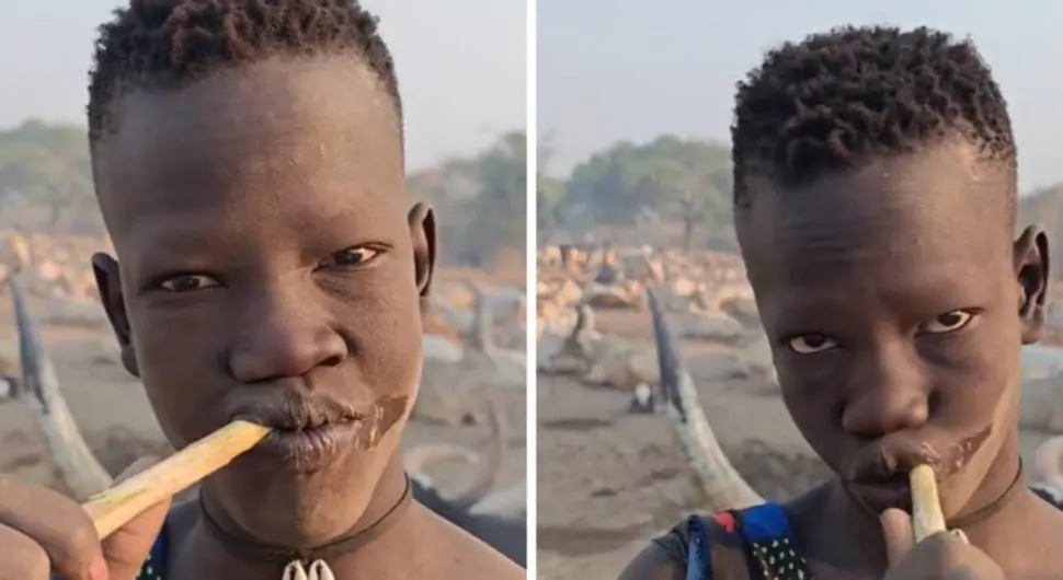 Како перу зубе у афричком племену: Видео прегледан 3 милиона пута