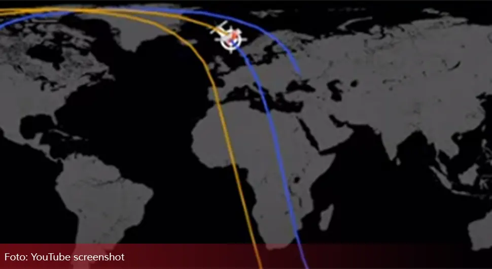Stigao je iznad Balkana: Pratite uživo kretanje satelita koji pada na Zemlju