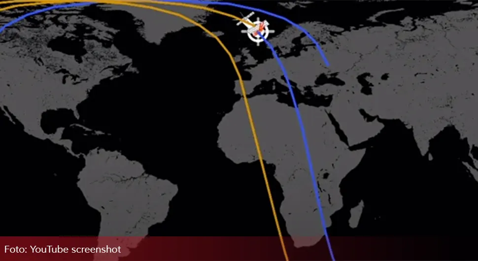 Poznato gdje je pao satelit koji je proletio iznad BiH i Hrvatske