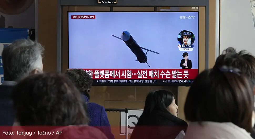 Sjeverna Koreja ispalila nepoznate krstareće rakete