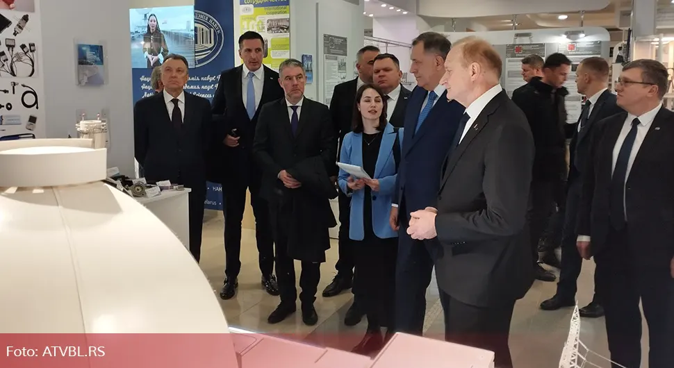 Додик са предсједником бјелоруске Академије наука