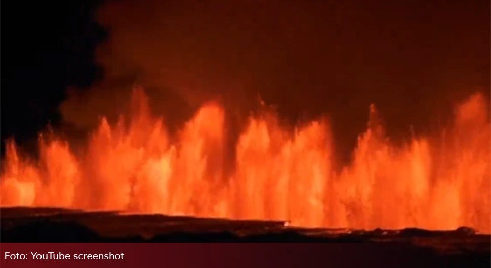 Нова драма на Исланду: Вулкан еруптирао други пут ове године