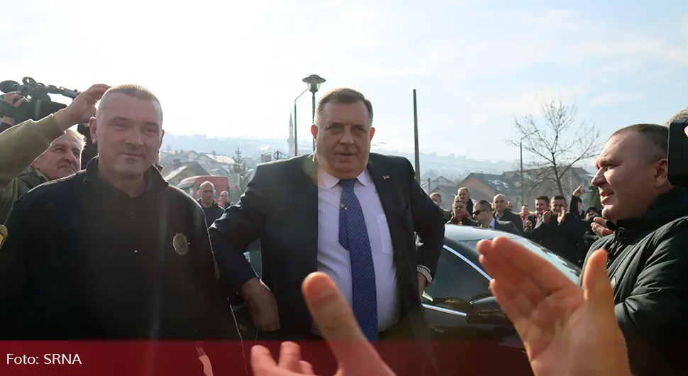 Dodik stigao u Sud BiH