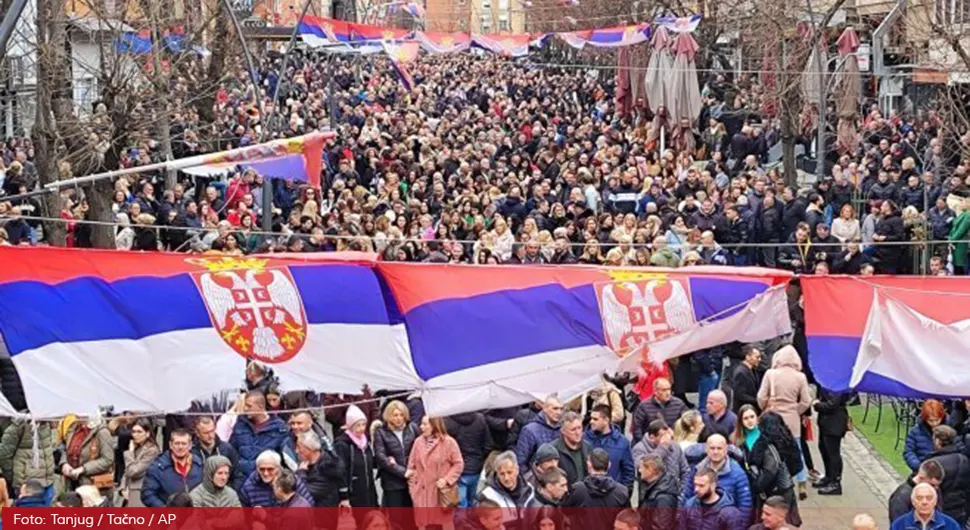 Протест Срба на КиМ