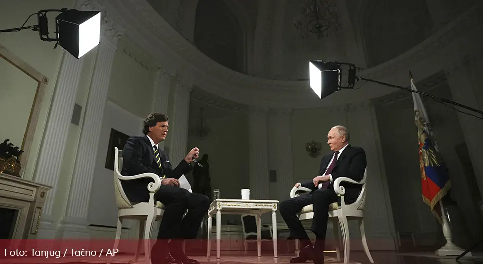 Putin o intervjuu sa Karlsonom: Nisam bio spreman