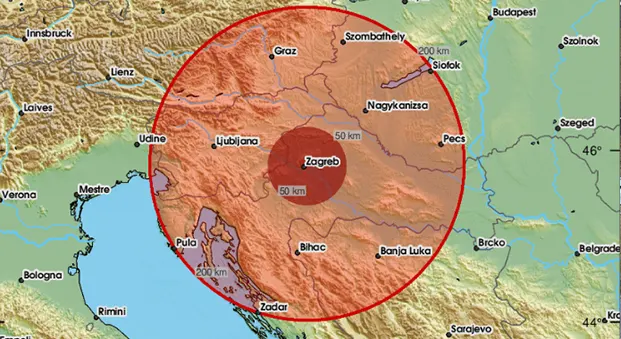 Stanovnici Zagreba prijavljivali zemljotres, ЕMSC potrese nije registrovao
