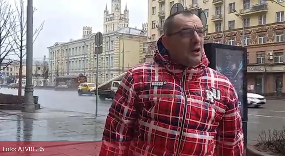Dobojlija iz Moskve za ATV: Sve sam mogao da vidim sa balkona