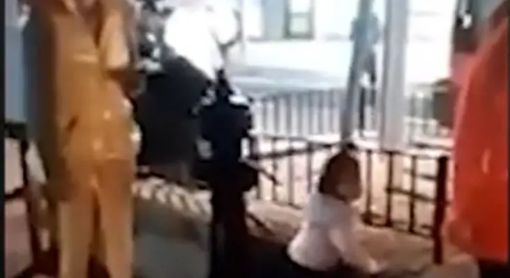 Veliki broj policije oko stanice u Beču na kojoj je navodno viđena Danka