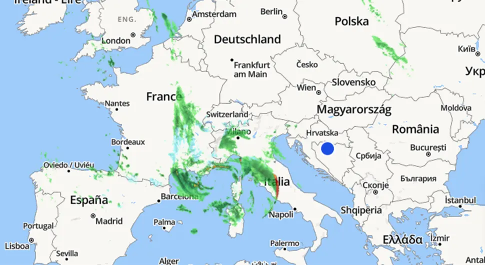Snažan ciklon zahvatio dio Еvrope: Prijete  oluje i bujice