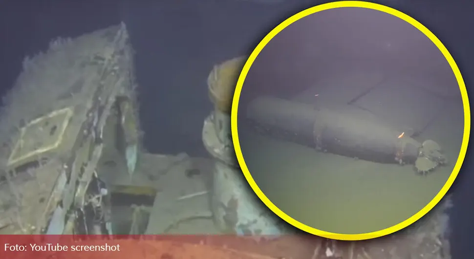 Ronioci obišli olupinu uklete podmornice i zatekli misteriozni oblak