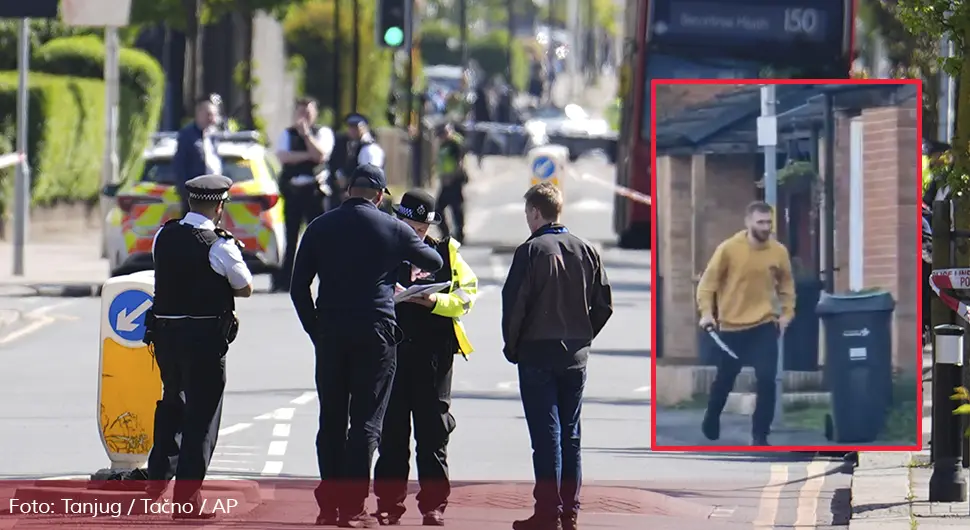 Drama u Londonu: Mačetom napadao prolaznike, povrijeđeni i policajci