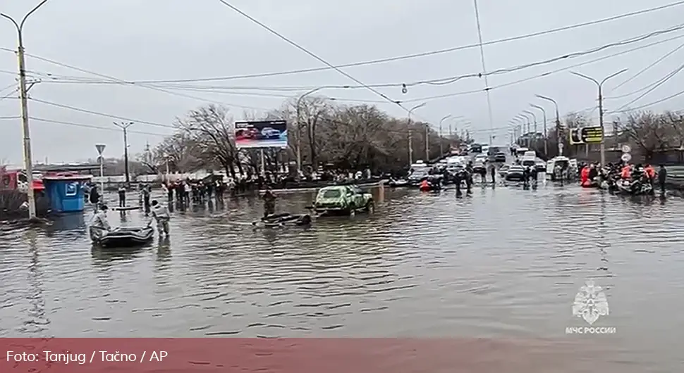 Nivo vode Urala u Orenburgu na istorijskom maksimumu