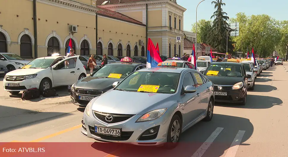 Banjalučki taksisti protiv rezolucije o Srebrenici