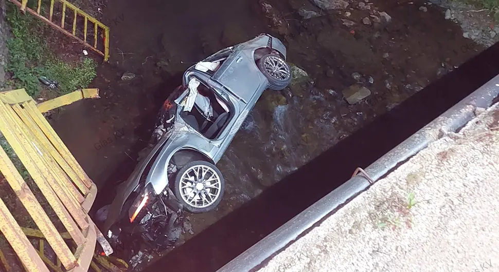 Teška nesreća kod Kotor Varoša, vozilo upalo u rijeku!