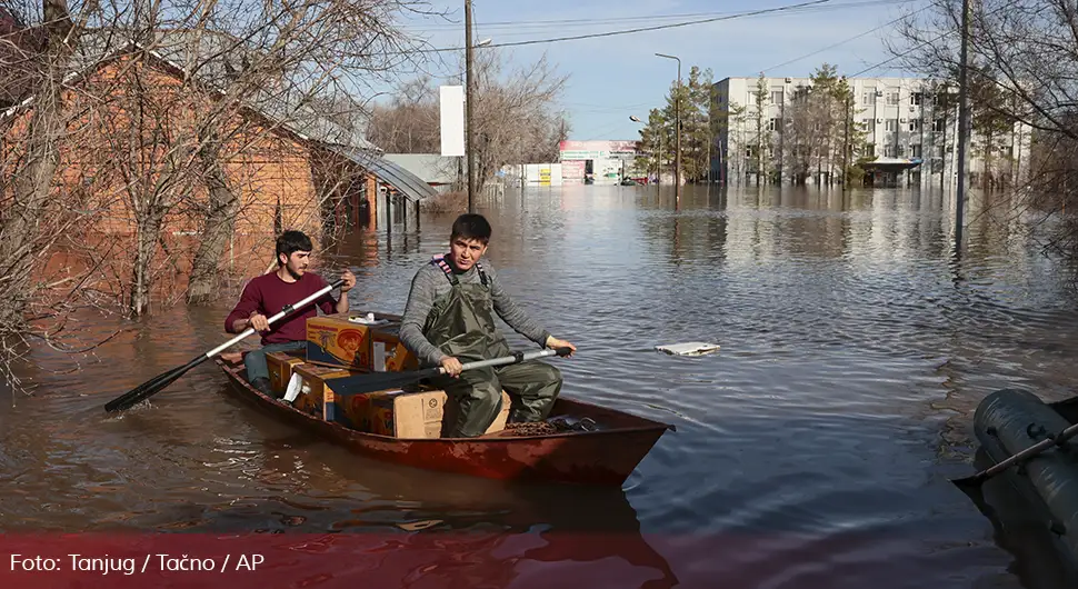 Поплаве без преседана: Ниво Урала премашио 11 метара