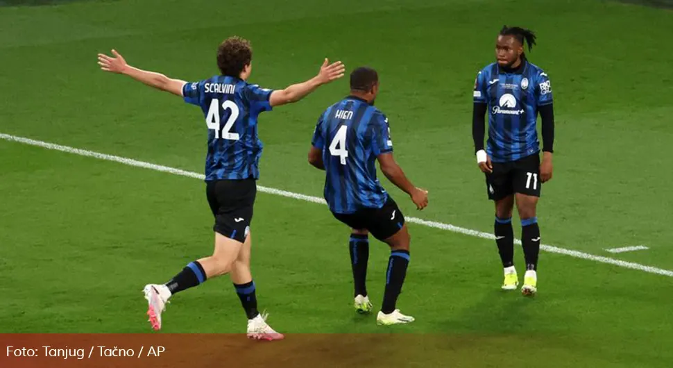 Atalanta osigurala Ligu šampiona