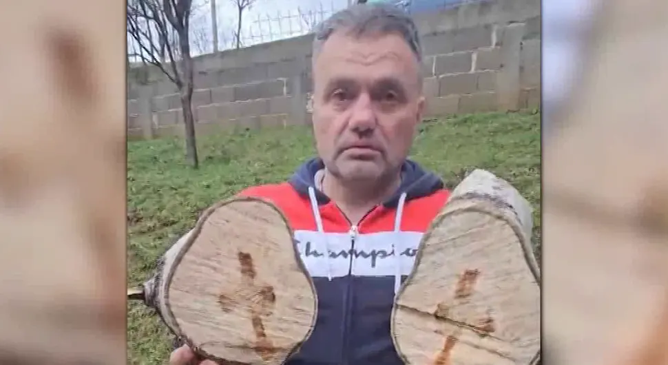 Бошко за АТВ након што је пресјекао дрво на којем се указао крст: Бог нам шаље поруку