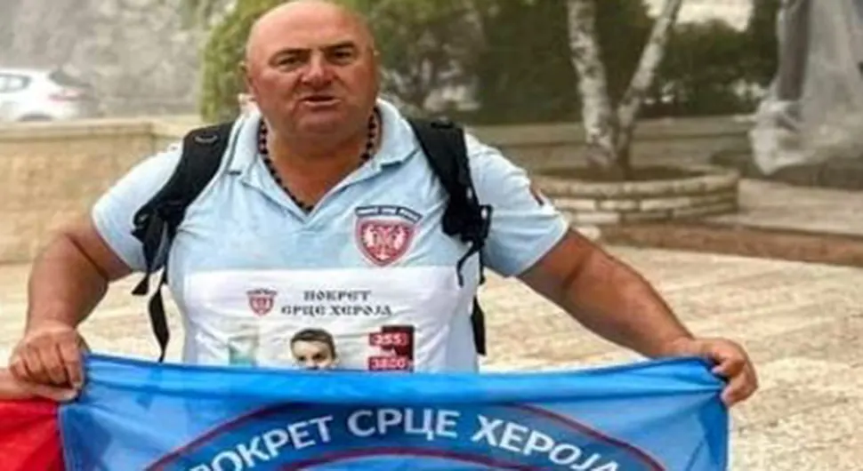 Ходочашће за помоћ Луки Радовићу (6): Дејан Живић након 12 дана пјешачења стигао до Острога