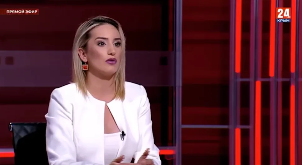 Новинар АТВ помјера границе професије: Даринка Петровић гостовала на руској државној телевизији