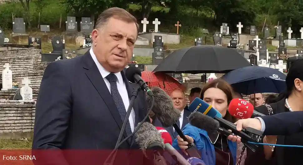 Додик: У наредних 30 дана предложићемо споразум о мирном разграничењу