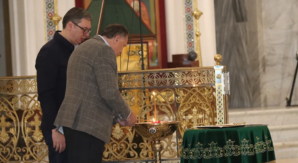 Додик: Српска и Србија увијек заједно, снажна подршка Вучићу