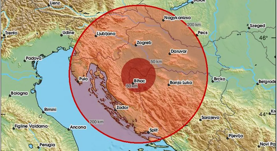 Снажан земљотрес у Хрватској, осјетило се и у БиХ