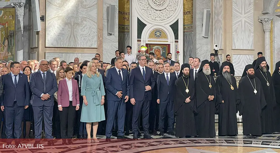 Молебан за Републику Српску и Србију