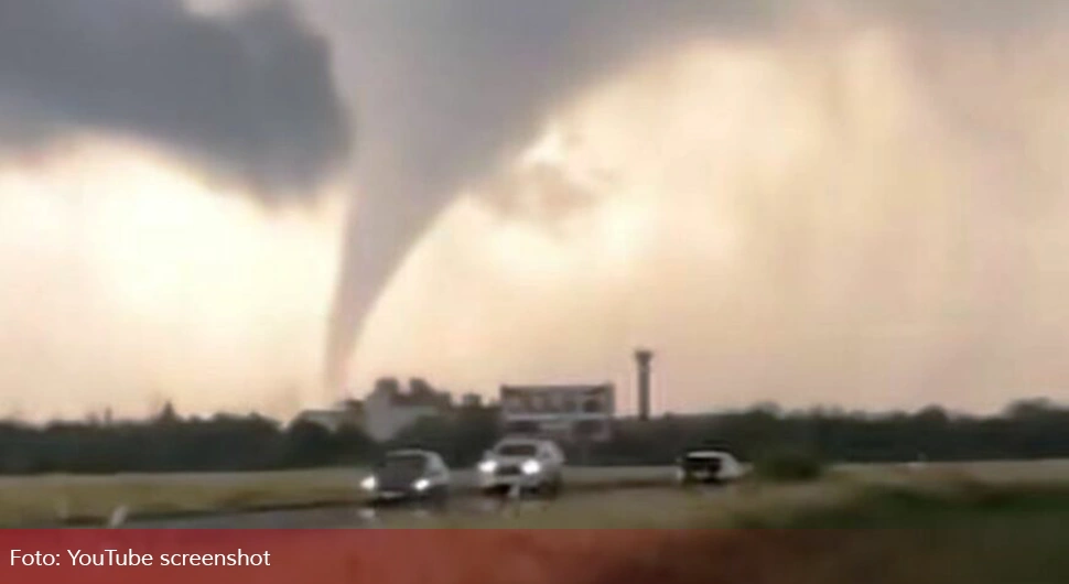 Nakon superćelijske oluje, tornado u Mađarskoj