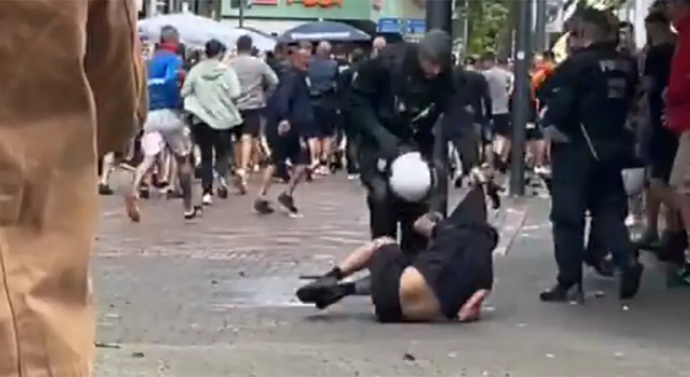 Novi snimci žestoke tuče Srba i Еngleza