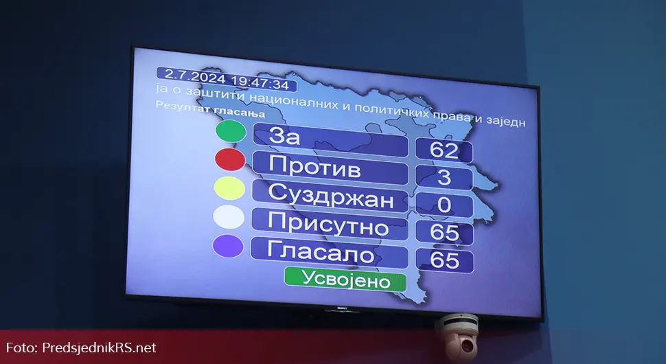 U NSRS usvojena Deklaracija Svesrpskog sabora