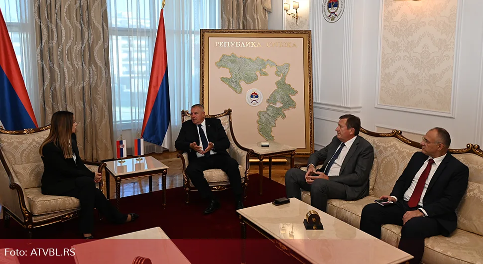 Višković sa Mesarovićevom: Zajednički nastup privrednika Srpske i Srbije u inostranstvu