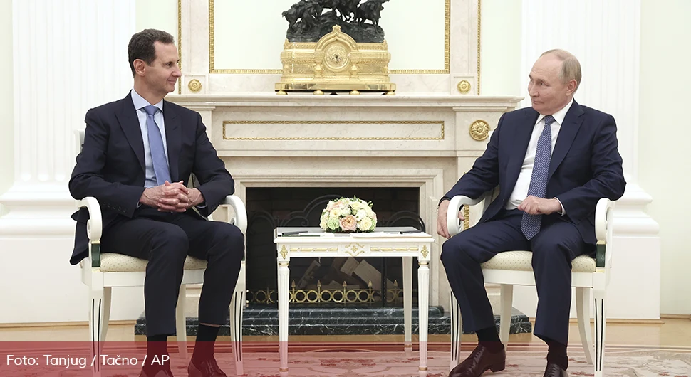 Asad iznenada stigao u Kremlj