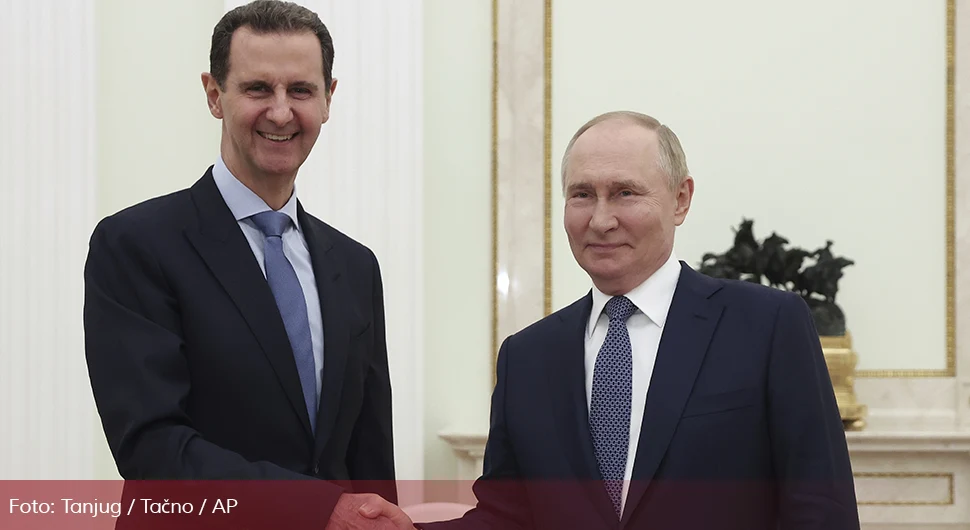 Кремљ: Путин донио одлуку о давању азила Асаду