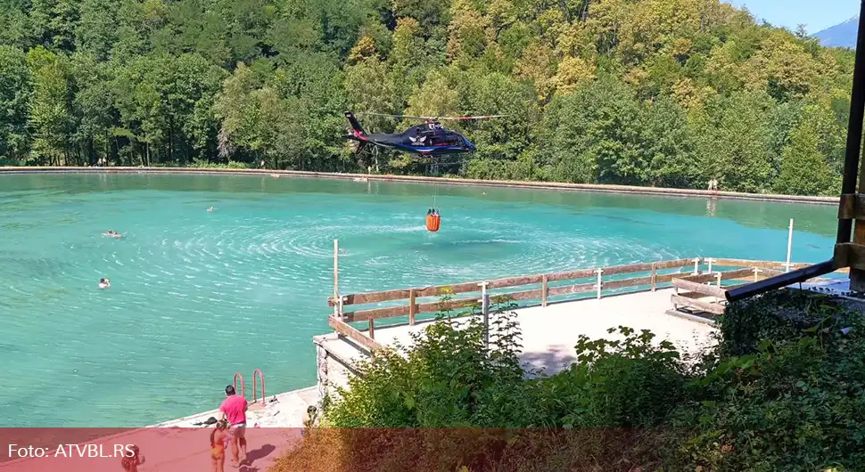 Novi požar na Tjentištu: U gašenju učestvuje više od 30 ljudi