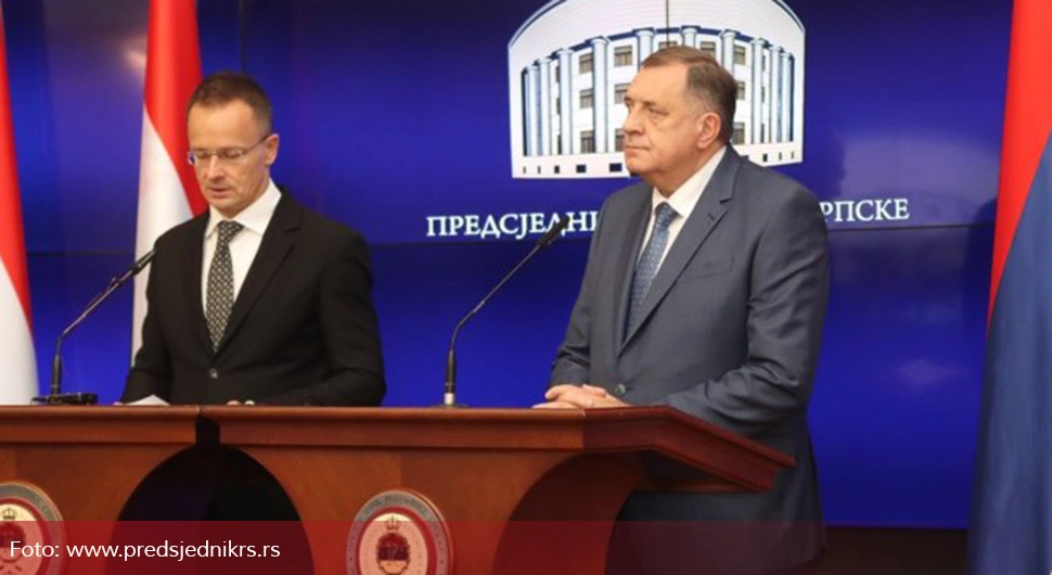 Сијарто: Додик је пријатељ, а Мађарска стоји уз своје пријатеље