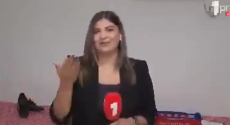Репортерка се расплакала у програму пред сахрану погинулог младића