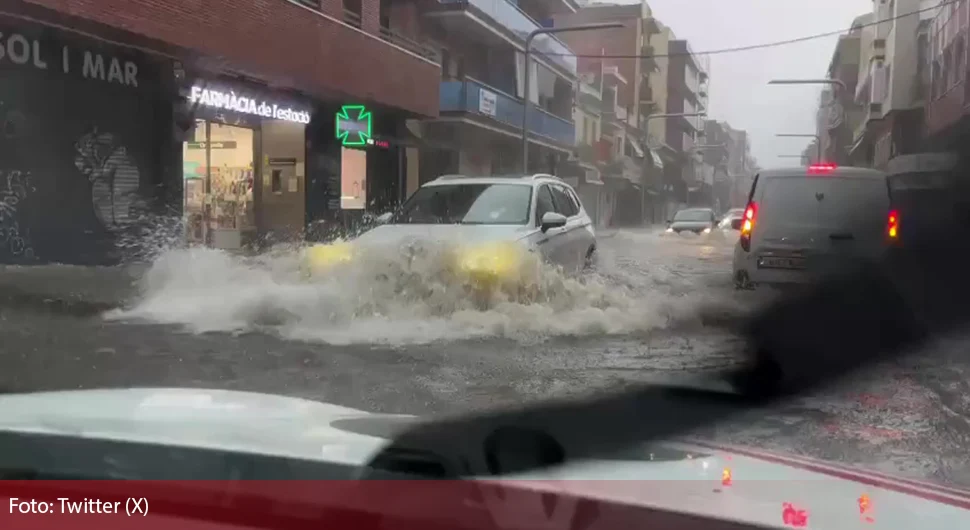 Upaljen crveni alarm: Poplavljena Barselona