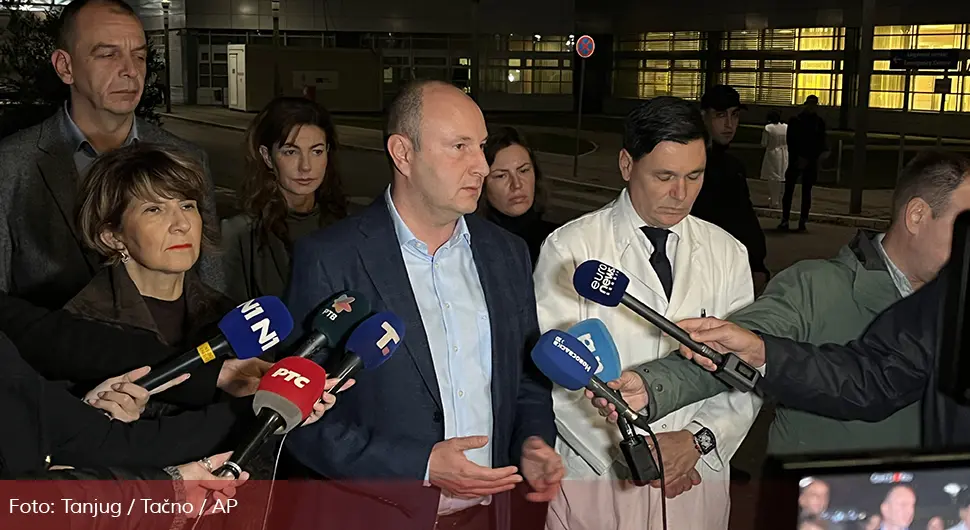 Đurić: Počelo vještačenje nadstrešnice i utega, utvrdiće se odgovornost